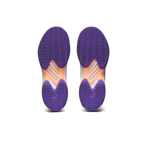 Asics Solution Swift FF Clay Women's Tennis Shoes (White/Amethyst)