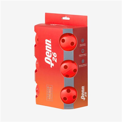 Penn 26 Indoor Pickleball Balls 6 Pieces