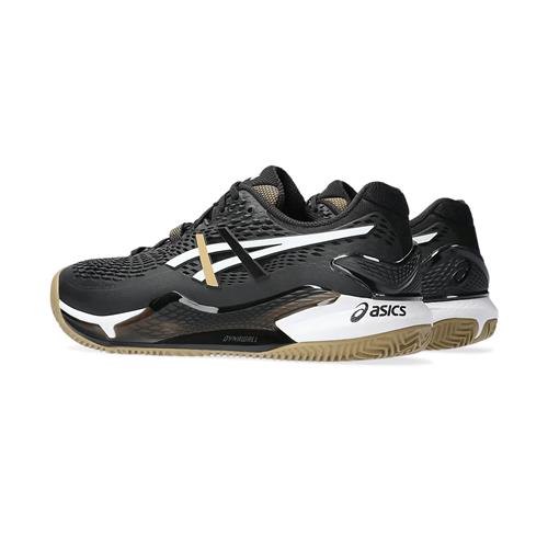 Asics Hugo Boss X Gel-Resolution 9 Clay Herringbone Men's Tennis Shoes (Black /Camel)