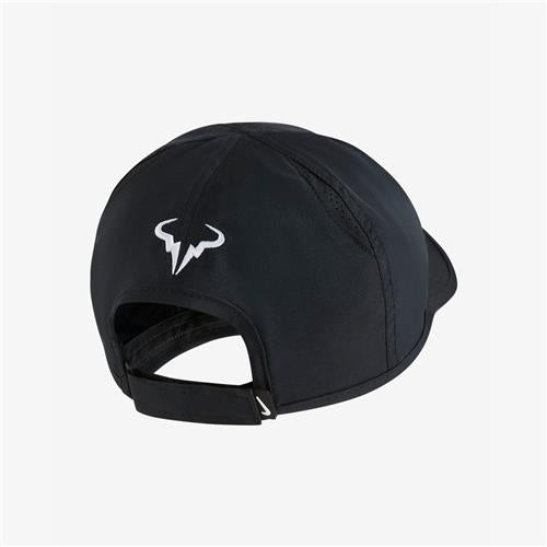 Nike Dri-Fit Club Unstructured Rafa Cap (Black/White)