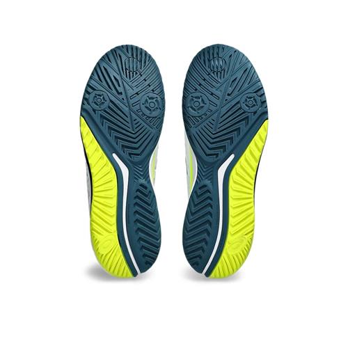 Asics Gel-Resolution 9 Men's tennis Shoes (White/Restful Teal)