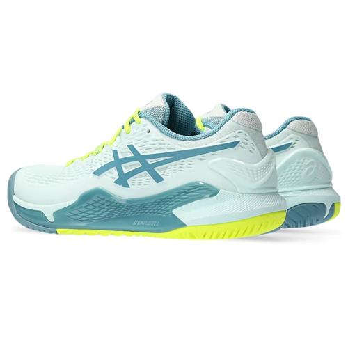 Asics Gel-Resolution 9 Women's Tennis Shoes (Soothing Sea/Gris Blue)