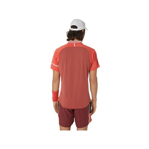 Asics Mens Match Polo-Shirt (Red Snapper)