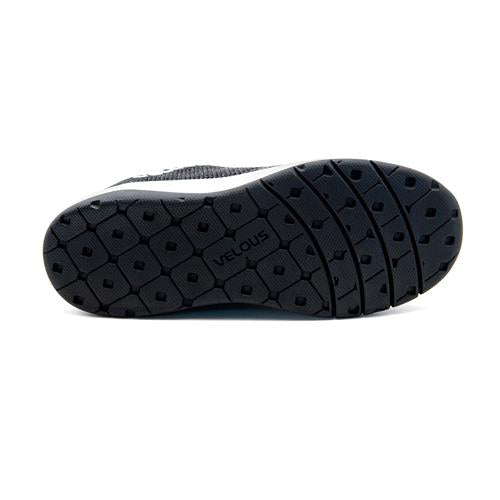 Velous Skyline Lace-Up Shoe (Black White )