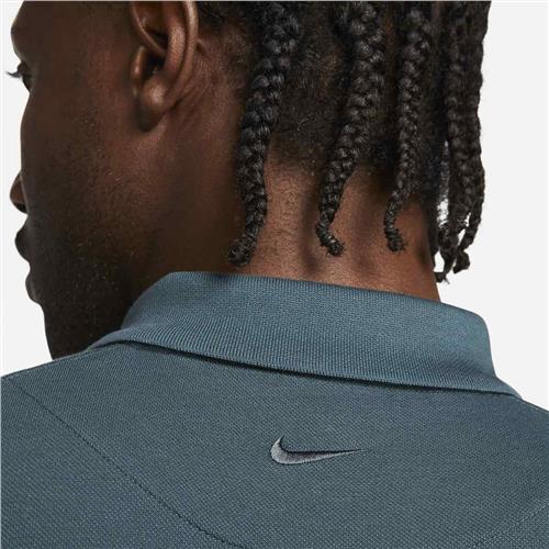 The Nike Polo RAFA Men's Slim Fit Polo (Deep Jungle/Fireberry)