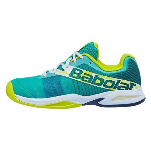Babolat Jet Premura Junior Herringbone Shoes (Green/Sulphur Spring)