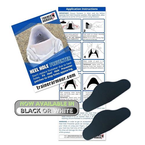 Trainer Armour Heel Hole Preventer black