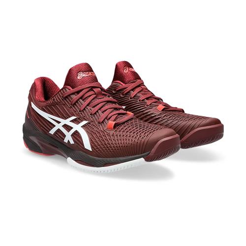 Asics Solution Speed FF 2 Men's Tennis Shoes (Antique Red/White)