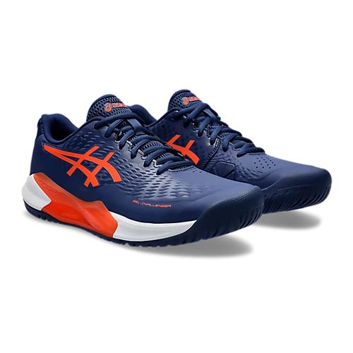 Asics Gel-Challenger 14 Men's Tennis Shoes (Blue Expanse/Koi)