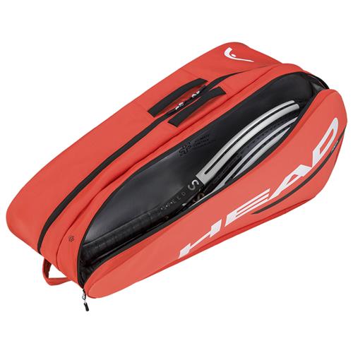 Head Tour Racquet Bag L (Flaming Orange)