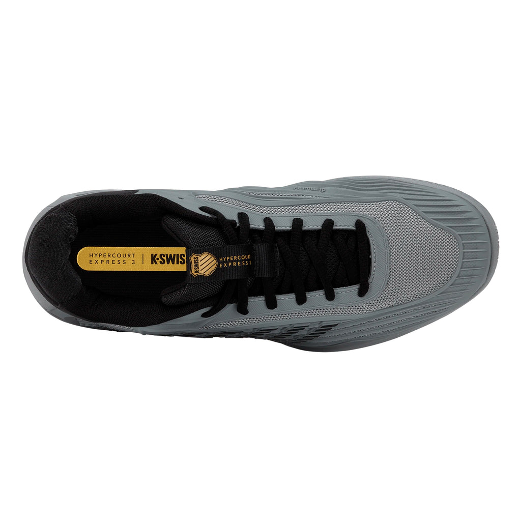 K-Swiss Hypercourt Express 3 AC Men's Shoes (Ultimate Gray/Moonless Night/Gold)