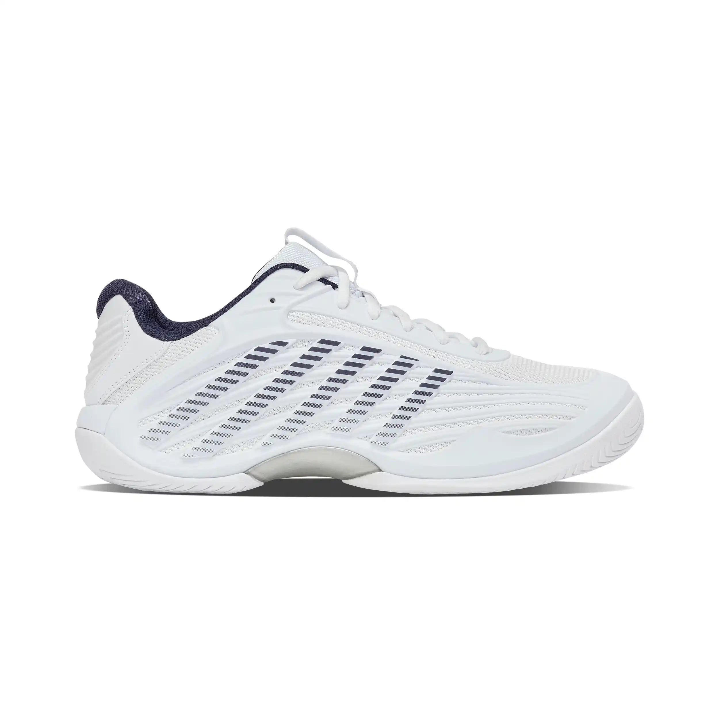 K-Swiss Hypercourt Express 3 Herringbone Men's Shoes (White/Peacoat/Silver)