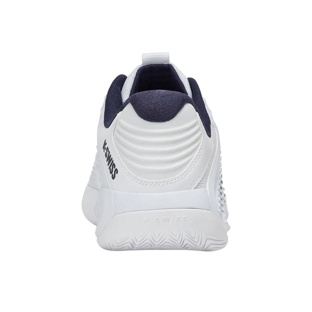 K-Swiss Hypercourt Express 3 Herringbone Men's Shoes (White/Peacoat/Silver)