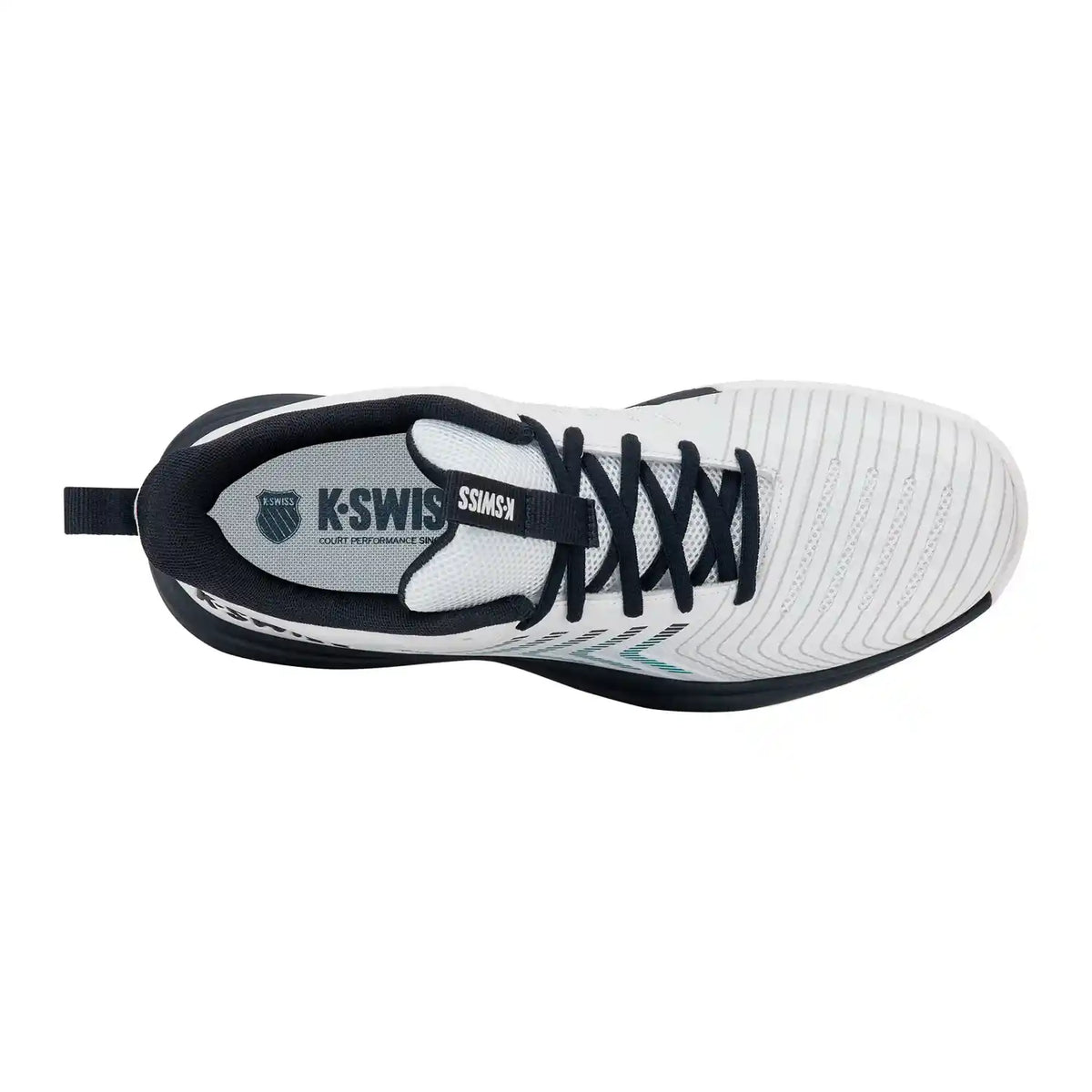 K-Swiss Ultrashot Light HB Men's Shoes (White/Carbon/Baltic)