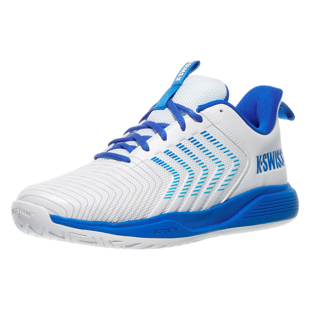 K-Swiss Ultrashot Light AC Men's Shoes (White/Dazzling Blue)