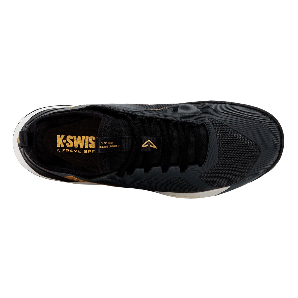 K-Swiss K-Frame Speed Rublo Men's Shoes (Moonless Night/Blanc de Blanc/Gold)