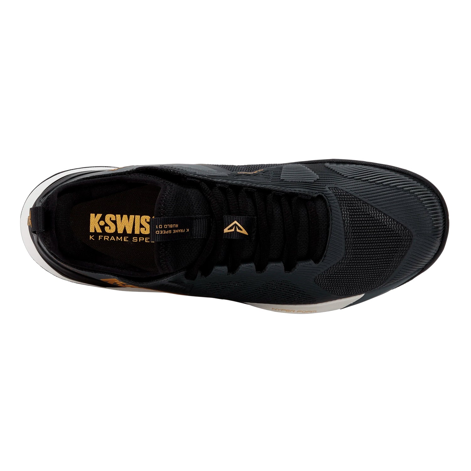 K-Swiss K-Frame Speed Rublo Men's Shoes (Moonless Night/Blanc de Blanc/Gold)