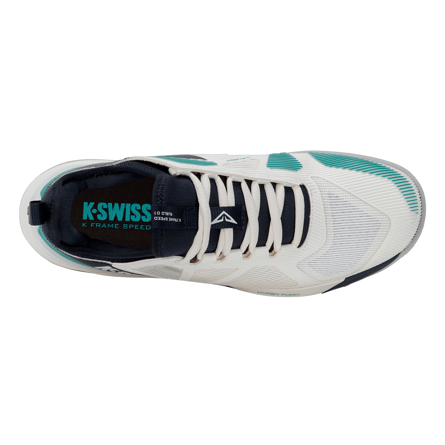 K-Swiss K-Frame Speed Rublo Clay Men's Shoes (White/Baltic)