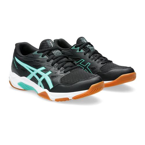 Asics Gel-Rocket 11 Womens Indoor Shoes (Black/Illuminate Mint)