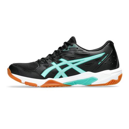 Asics Gel-Rocket 11 Womens Indoor Shoes (Black/Illuminate Mint)