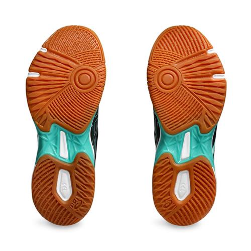 Asics Gel-Rocket 11 Womens Indoor Shoes (Black/Illuminate Mint)