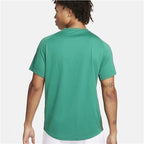 NikeCourt Dri-Fit Victory Men's Tennis Top (Malachite/Gorge Green/White)