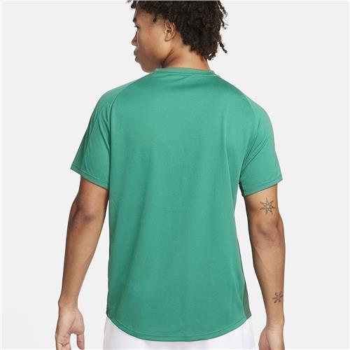 NikeCourt Dri-Fit Victory Men's Tennis Top (Malachite/Gorge Green/White)