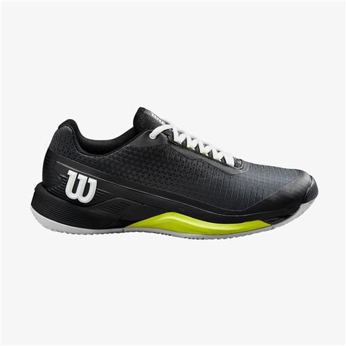Wilson 2024 Rush Pro 4.0 Clay Men's tennis Shoes (Black/White)