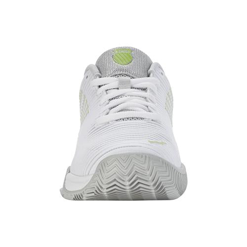 K-Swiss Hypercourt Express 2 HB Womens Tennis shoes (White/Gray Violet/Lime Green)