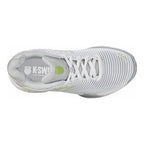 K-Swiss Hypercourt Express 2 HB Womens Tennis shoes (White/Gray Violet/Lime Green)
