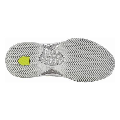 K-Swiss Hypercourt Express 2 HB Womens Tennis shoes (White/Gray Violet/Lime Green)