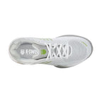 K-Swiss Hypercourt Express 2 AC Womens Tennis shoes (White/Gray Violet/Lime Green)