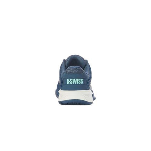 K-Swiss Hypercourt Express 2 Junior Tennis Shoes (Indian Teal/Star White)
