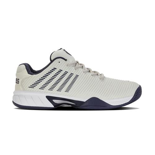 K-Swiss Hypercourt Express 2 Junior Tennis Shoes (Gray/White/Peacoat)