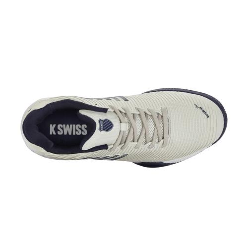 K-Swiss Hypercourt Express 2 Junior Tennis Shoes (Gray/White/Peacoat)
