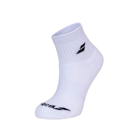 Babolat Quarter Socks 3pk (White)