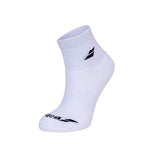 Babolat Quarter Socks 3pk (White)