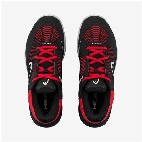 Head Revolt Pro 4.5 Junior Tennis Shoes (Black/Red)