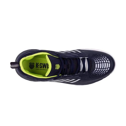 K-Swiss Hypercourt Supreme 2 AC Men's Tennis Shoes (Peacoat/White/Lime)