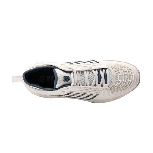 K-Swiss Hypercourt Supreme 2 AC Men'sTennis Shoes (White/Moonstruck/Indian Teal)