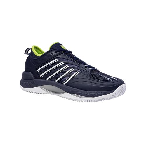 K-Swiss Hypercourt Supreme 2 Herringbone Men's Tennis Shoes (Peacoat/White/Lime)