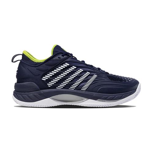 K-Swiss Hypercourt Supreme 2 Herringbone Men's Tennis Shoes (Peacoat/White/Lime)