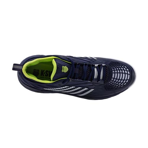 K-Swiss Hypercourt Supreme 2 Herringbone Men's Tennis Shoes (Peacoat/White/Lime)