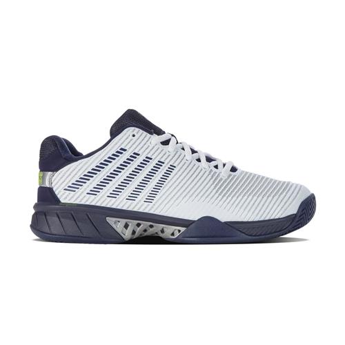 K-Swiss Hypercourt Express  2 AC Men's Tennis Shoes (White/Peacoat/Silver)