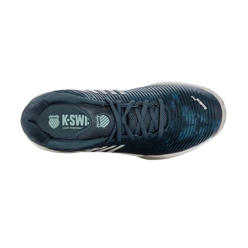 K-Swiss Hypercourt Express 2 Herringbone Men's Tennis Shoes (Indian teal/White)