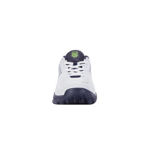 K-Swiss Hypercourt Express 2 Herringbone Men's Tennis Shoes (White/Peacoat/Silver)