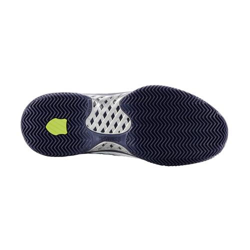 K-Swiss Hypercourt Express 2 Herringbone Men's Tennis Shoes (White/Peacoat/Silver)