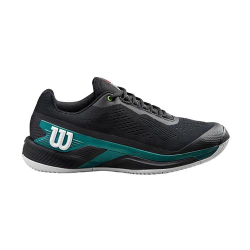 Wilson Rush Pro 4.0 Blade AC Men's Tennis Shoes (Black/deep teal)