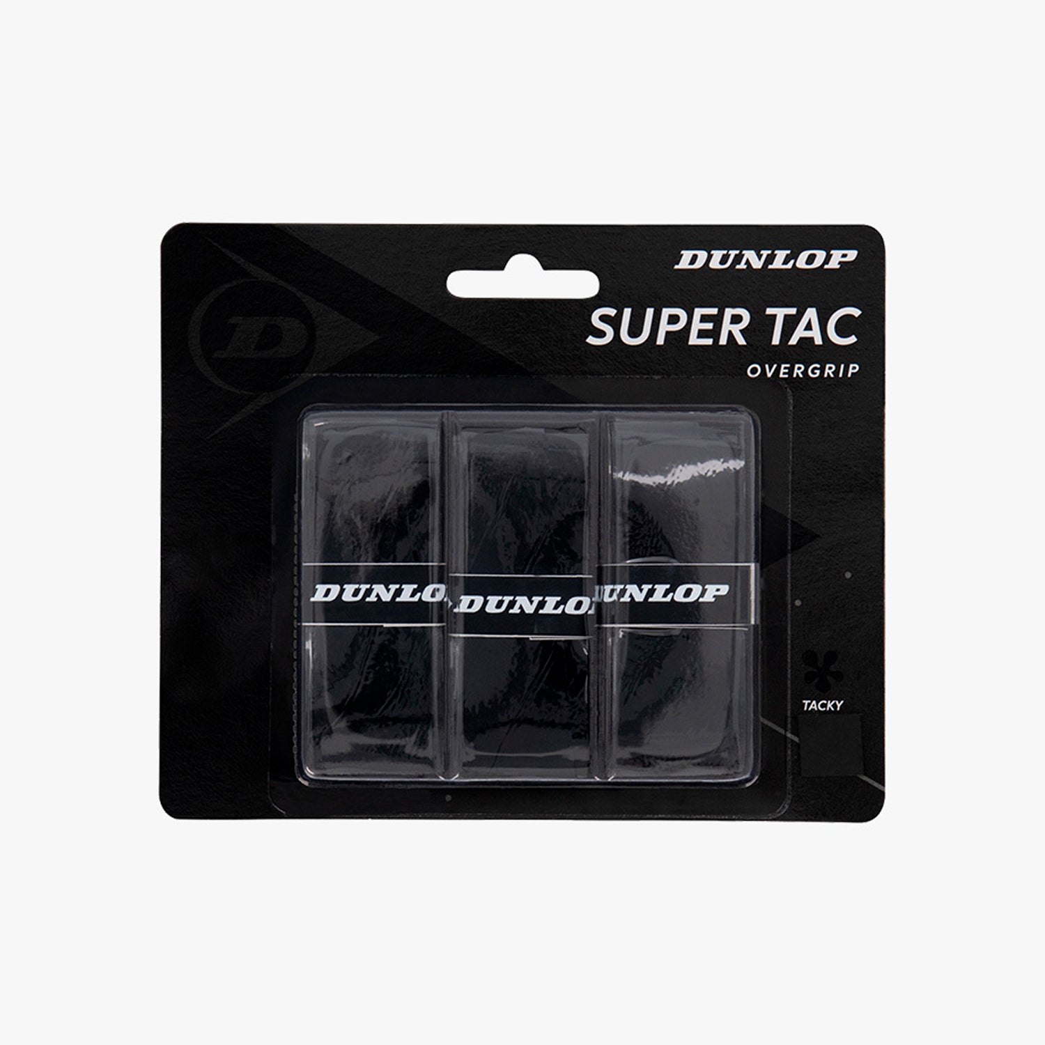 Dunlop Super-Tac Overgrip 3 Pack (Black)