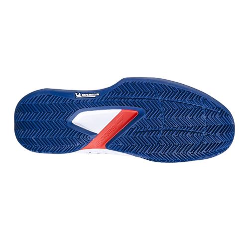 Babolat Propulse Fury Clay Mens Tennis Shoes (White/Estate Blue)